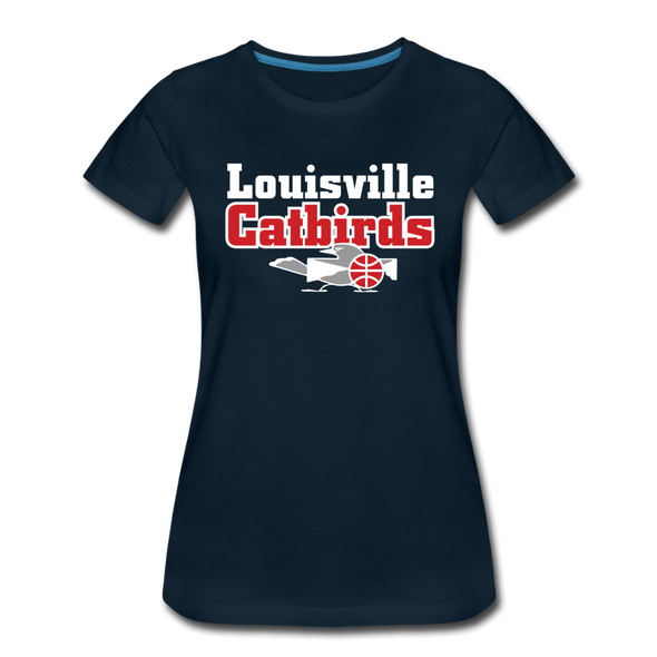 Louisville Catbirds Women’s T-Shirt - deep navy