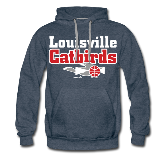 Louisville Catbirds Hoodie (Premium) - heather denim