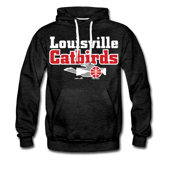 Louisville Catbirds Hoodie (Premium) - charcoal gray