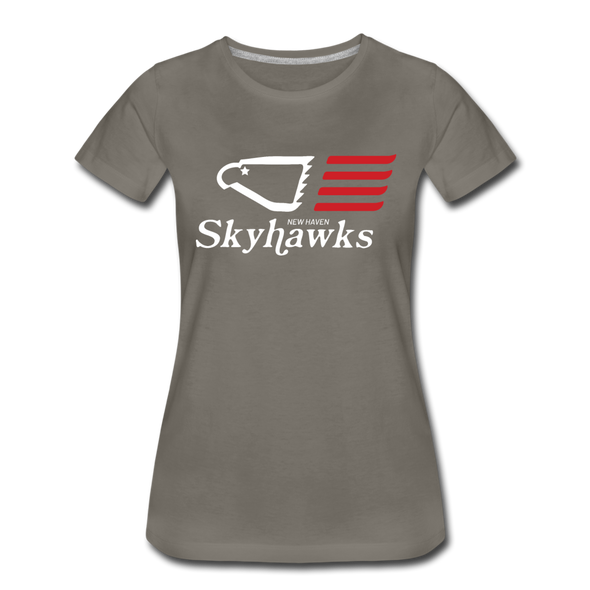 New Haven Skyhawks Women’s T-Shirt - asphalt gray