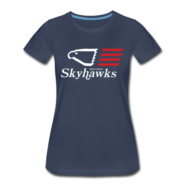 New Haven Skyhawks Women’s T-Shirt - navy