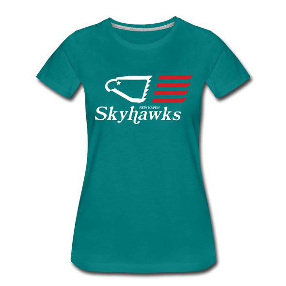 New Haven Skyhawks Women’s T-Shirt - teal
