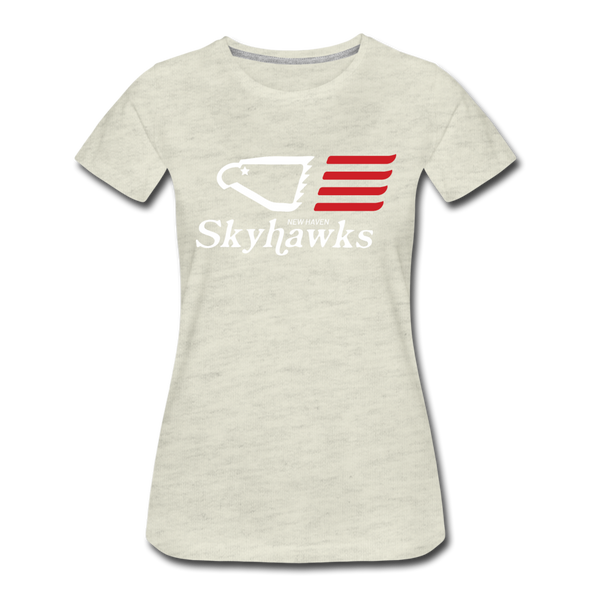 New Haven Skyhawks Women’s T-Shirt - heather oatmeal