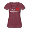New Haven Skyhawks Women’s T-Shirt - heather burgundy