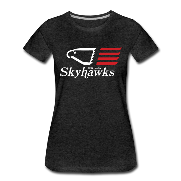 New Haven Skyhawks Women’s T-Shirt - charcoal gray