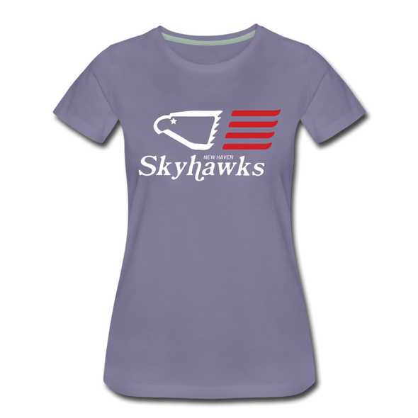 New Haven Skyhawks Women’s T-Shirt - washed violet