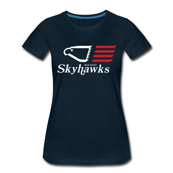 New Haven Skyhawks Women’s T-Shirt - deep navy