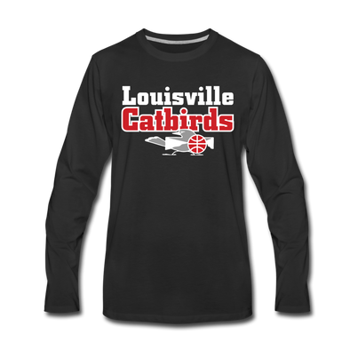 Louisville Catbirds Long Sleeve T-Shirt - black