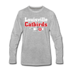 Louisville Catbirds Long Sleeve T-Shirt - heather gray