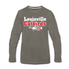 Louisville Catbirds Long Sleeve T-Shirt - asphalt gray