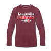 Louisville Catbirds Long Sleeve T-Shirt - heather burgundy
