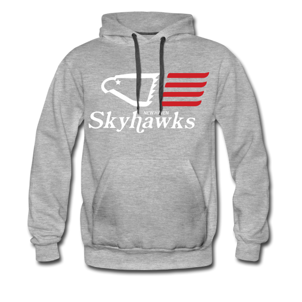 New Haven Skyhawks Hoodie (Premium) - heather gray