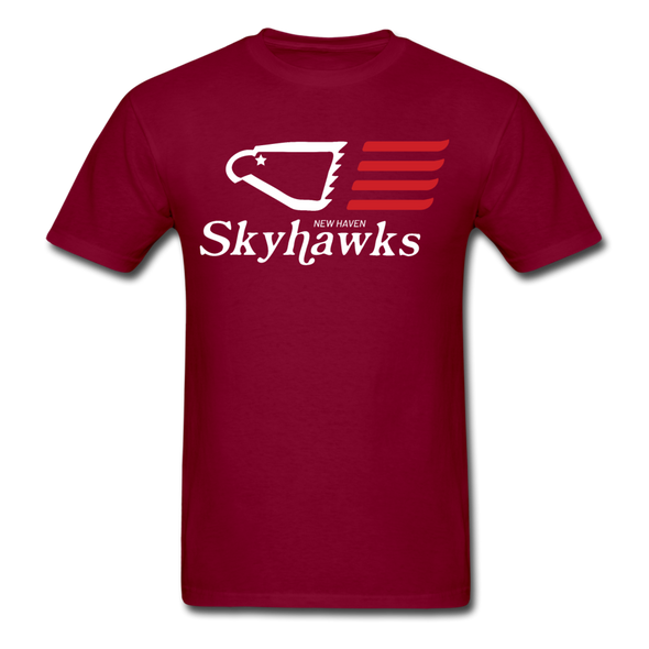New Haven Skyhawks T-Shirt - burgundy