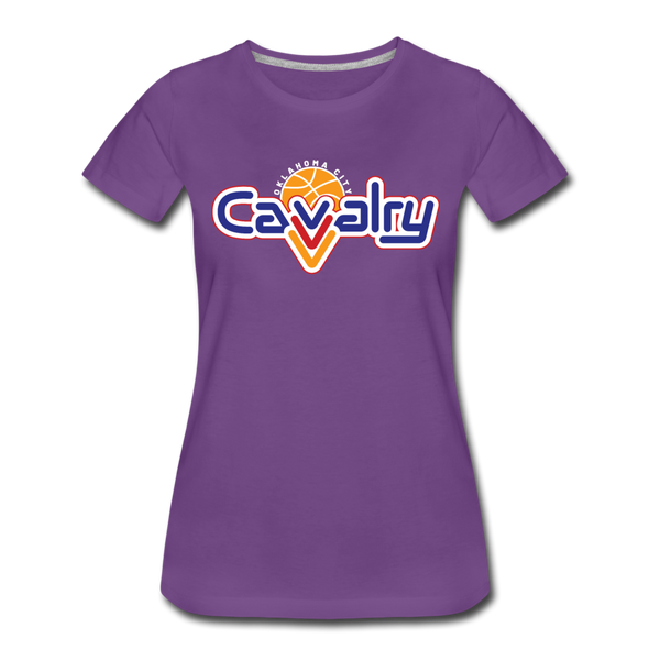 OKC Cavalry Women’s T-Shirt - purple
