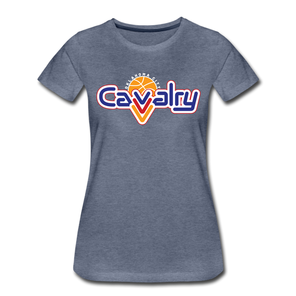 OKC Cavalry Women’s T-Shirt - heather blue