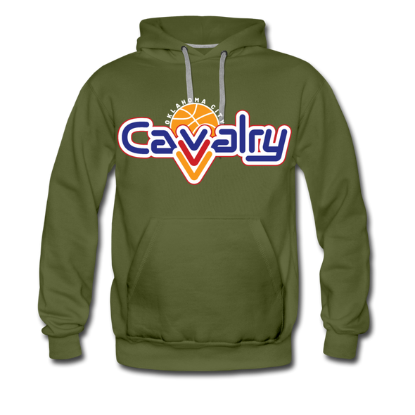 OKC Cavalry Hoodie (Premium) - olive green