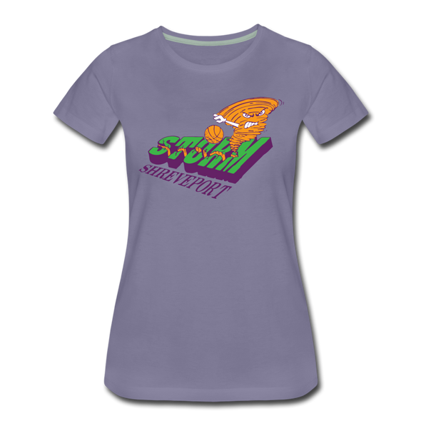 Shreveport Storm Women’s T-Shirt - washed violet
