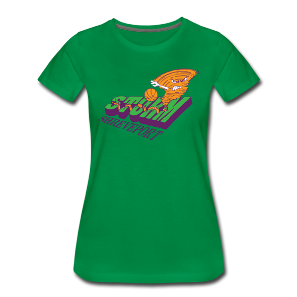 Shreveport Storm Women’s T-Shirt - kelly green