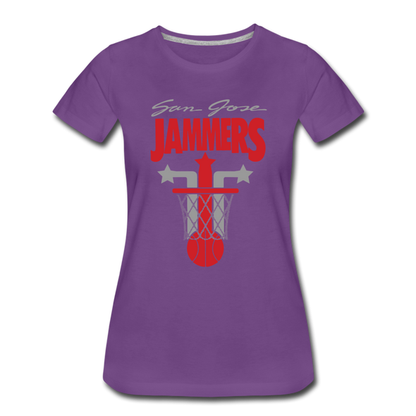 San Jose Jammers Women’s T-Shirt - purple
