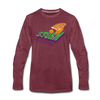 Shreveport Storm Long Sleeve T-Shirt - heather burgundy