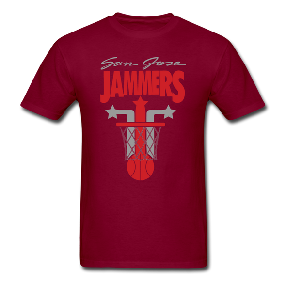 San Jose Jammers T-Shirt - burgundy