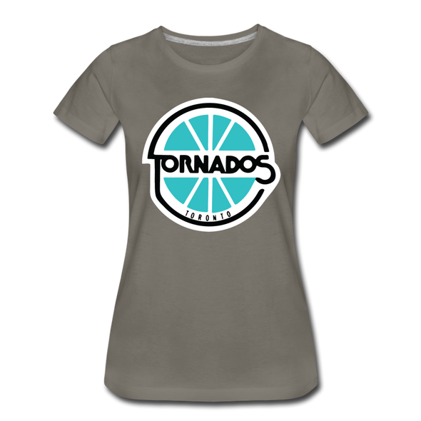 Toronto Tornados Women’s T-Shirt - asphalt gray