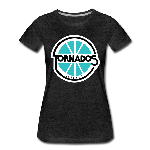 Toronto Tornados Women’s T-Shirt - charcoal gray