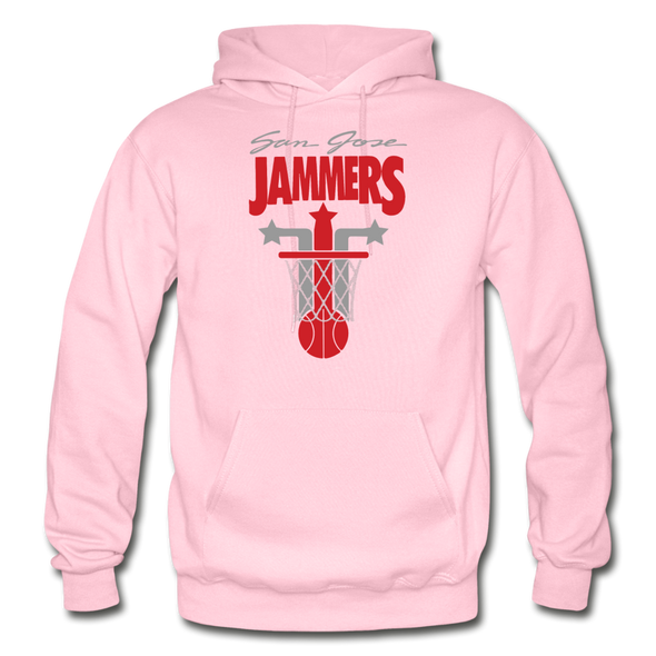 San Jose Jammers Hoodie - light pink