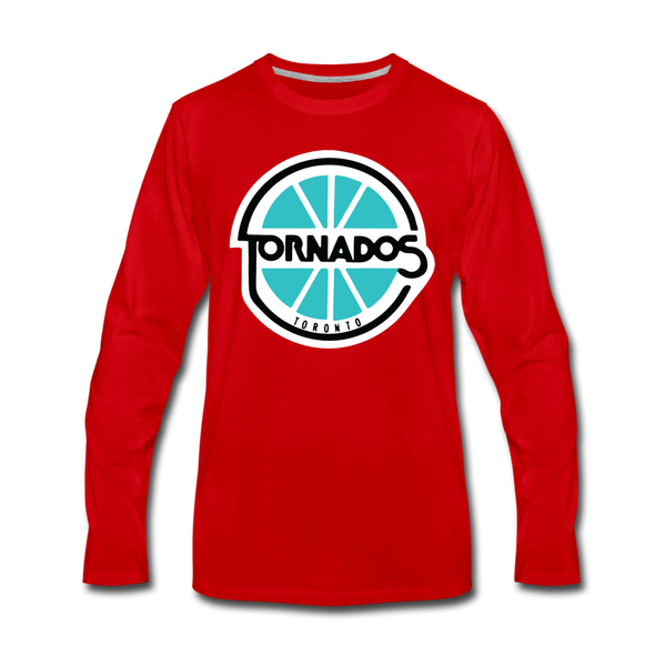 Toronto Tornados Long Sleeve T-Shirt - red