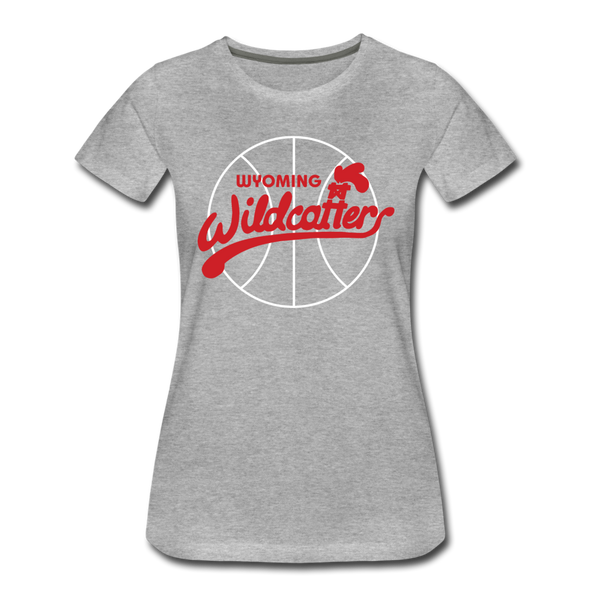 Wyoming Wildcatters Women’s T-Shirt - heather gray