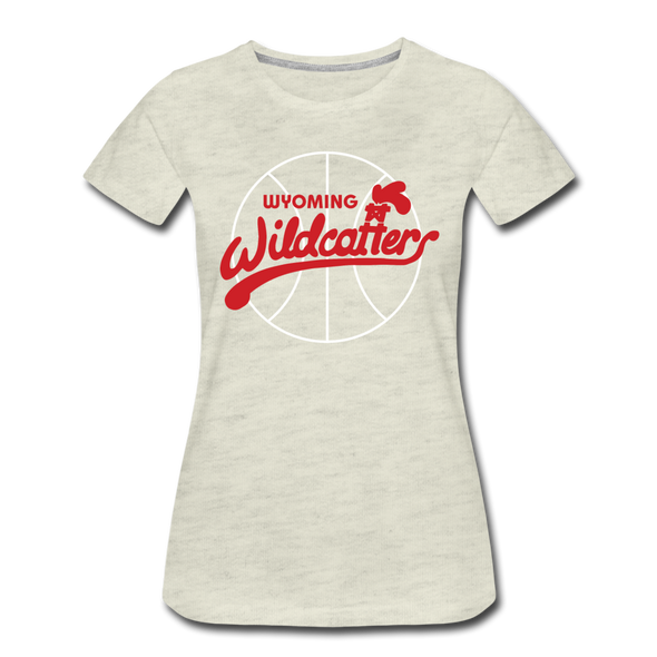 Wyoming Wildcatters Women’s T-Shirt - heather oatmeal