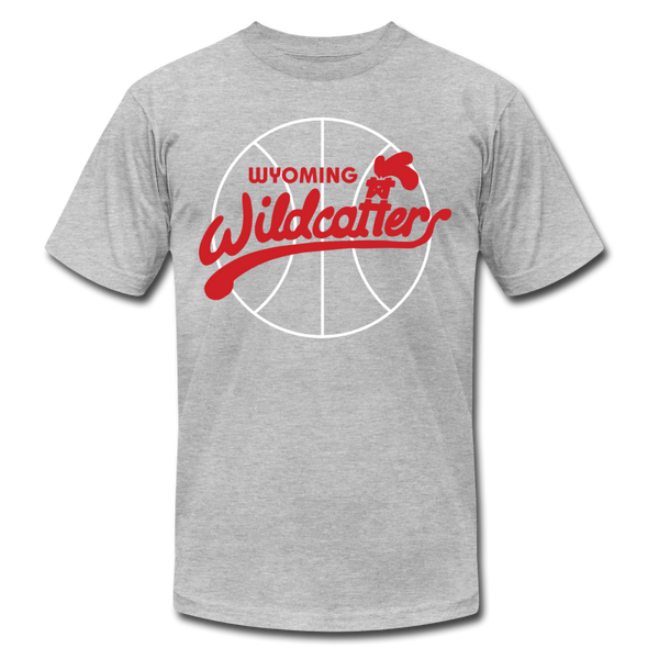 Wyoming Wildcatters T-Shirt (Premium) - heather gray