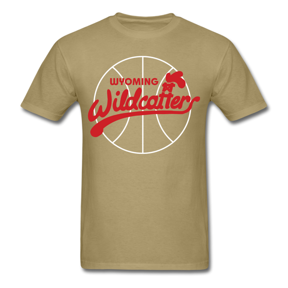 Wyoming Wildcatters T-Shirt - khaki