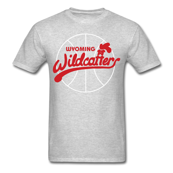 Wyoming Wildcatters T-Shirt - heather gray