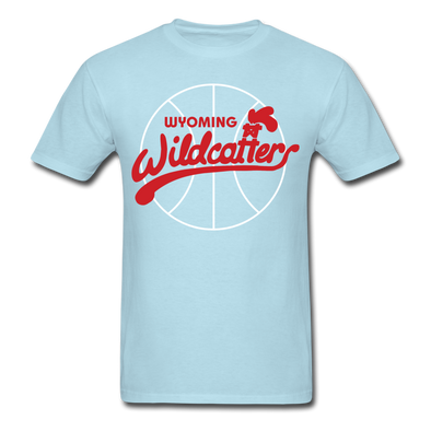 Wyoming Wildcatters T-Shirt - powder blue