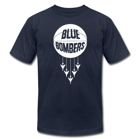Wilmington Blue Bombers T-Shirt (Premium Lightweight) - navy