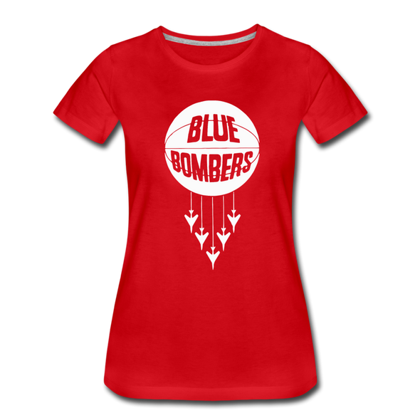 Wilmington Blue Bombers Women’s T-Shirt - red