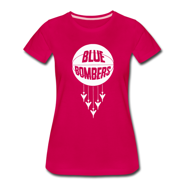 Wilmington Blue Bombers Women’s T-Shirt - dark pink