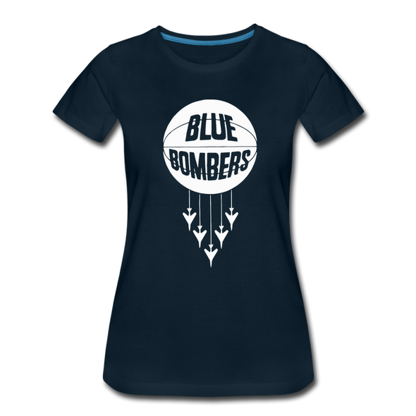 Wilmington Blue Bombers Women’s T-Shirt - deep navy
