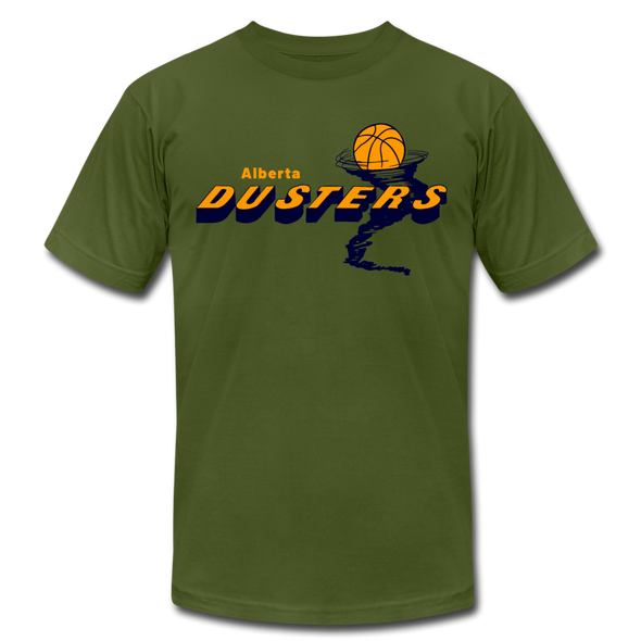 Alberta Dusters T-Shirt (Premium Lightweight) - olive
