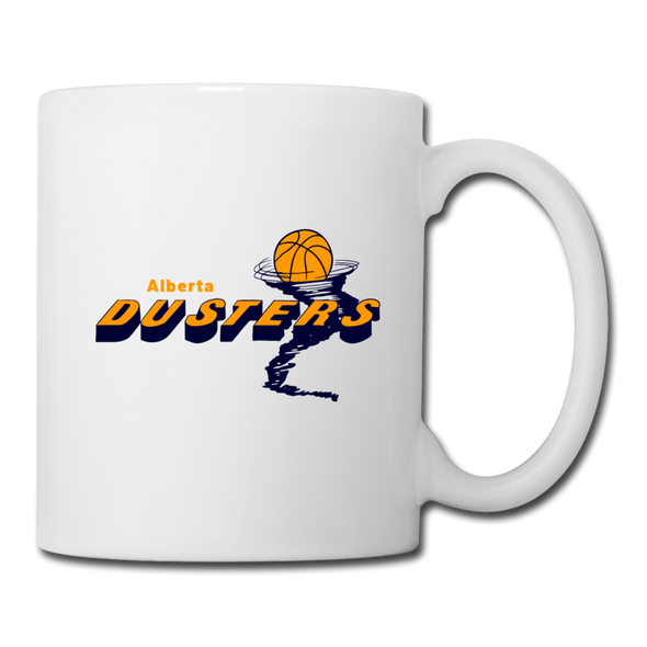 Alberta Dusters Mug - white