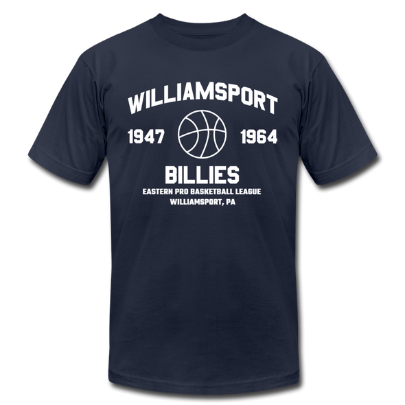 Williamsport Billies T-Shirt (Premium Lightweight) - navy