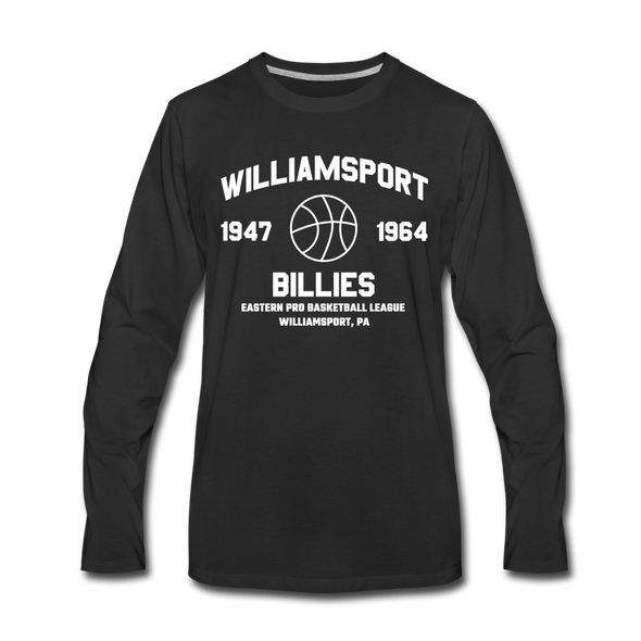 Williamsport Billies Long Sleeve T-Shirt - black