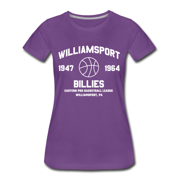 Williamsport Billies Women’s T-Shirt - purple
