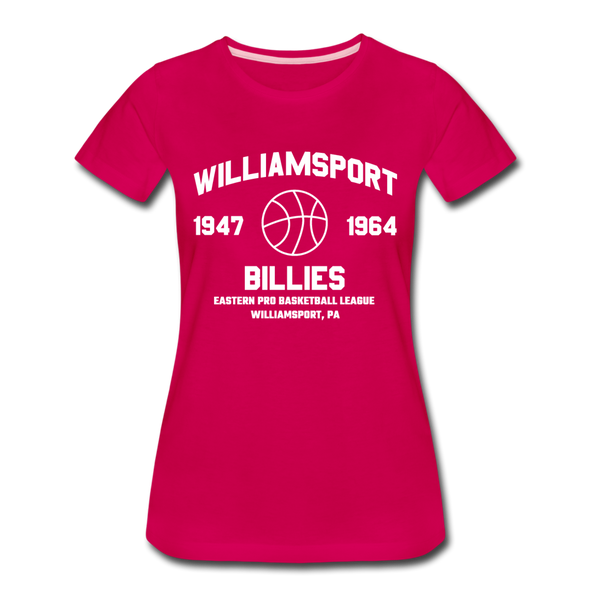 Williamsport Billies Women’s T-Shirt - dark pink
