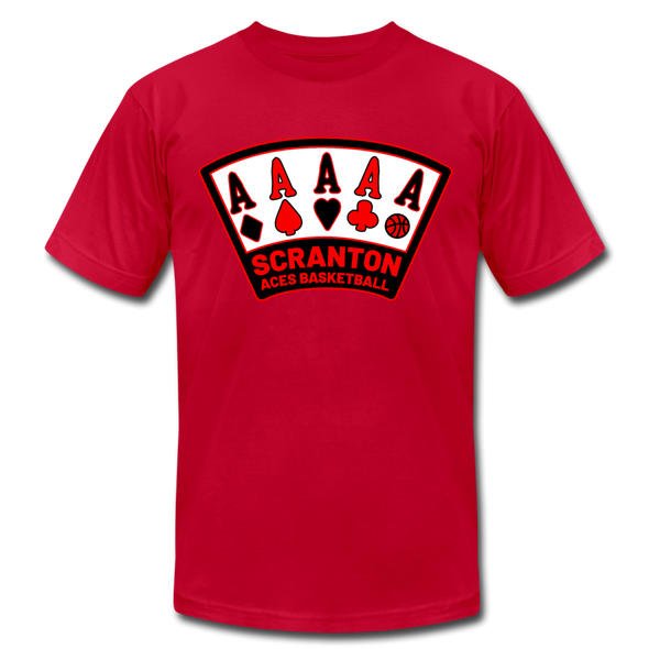 Scranton Aces T-Shirt (Premium Lightweight) - red