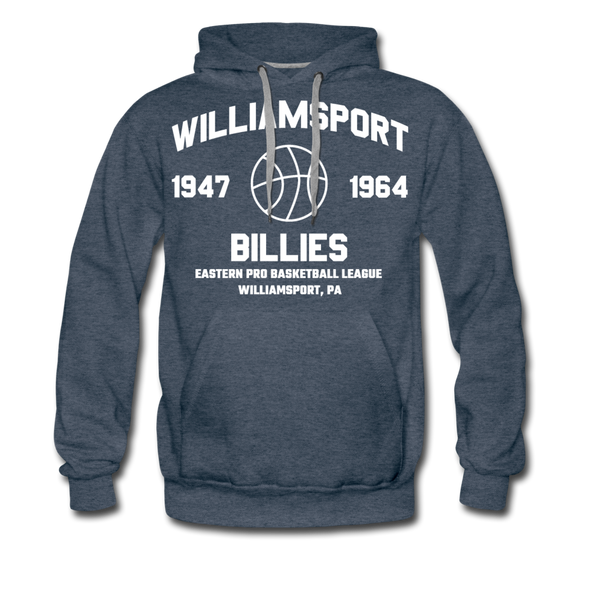 Williamsport Billies Hoodie (Premium) - heather denim