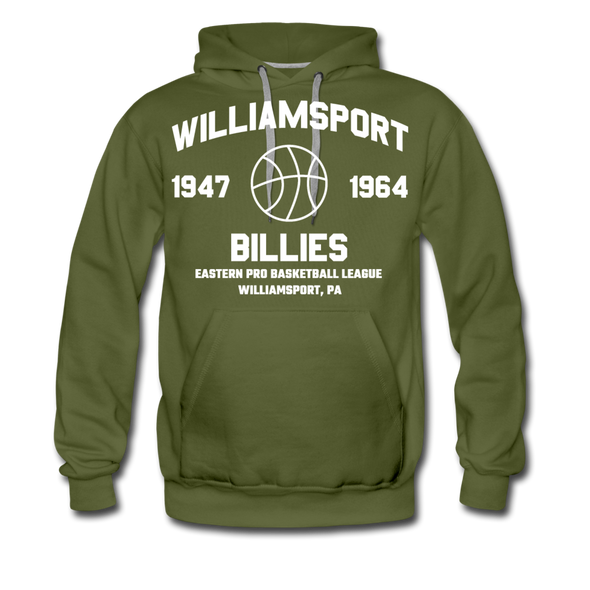 Williamsport Billies Hoodie (Premium) - olive green