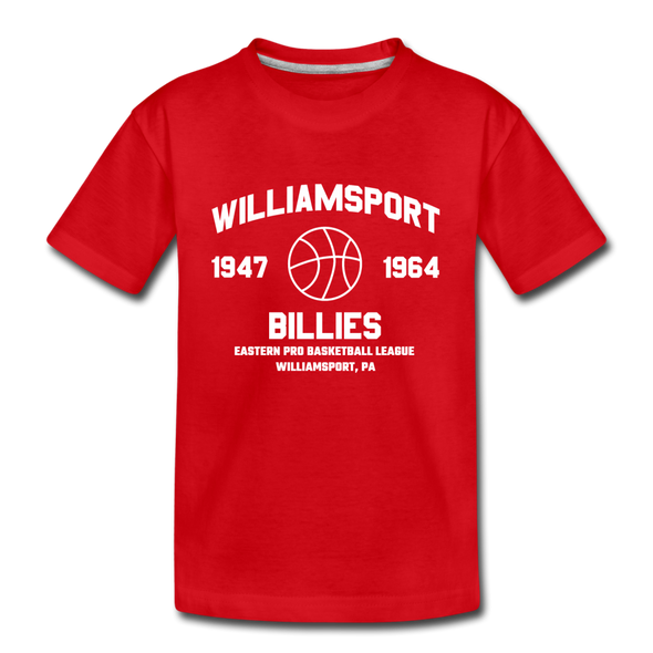 Williamsport Billies T-Shirt (Youth) - red