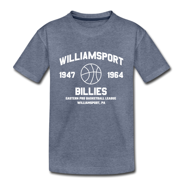 Williamsport Billies T-Shirt (Youth) - heather blue